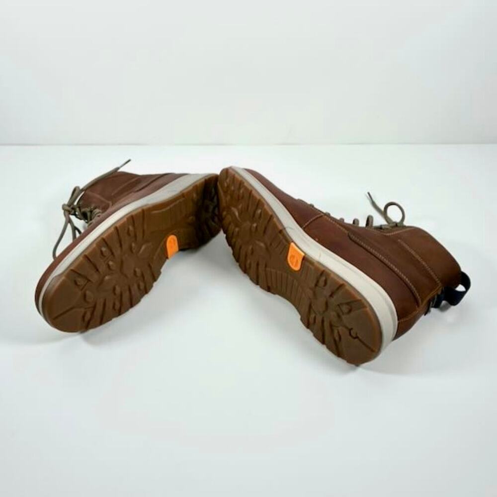 Timberland Men's Atwells Ave Brown Leather Lace-up Waterproof Boots - US10 EU44 - Picture 7 of 9